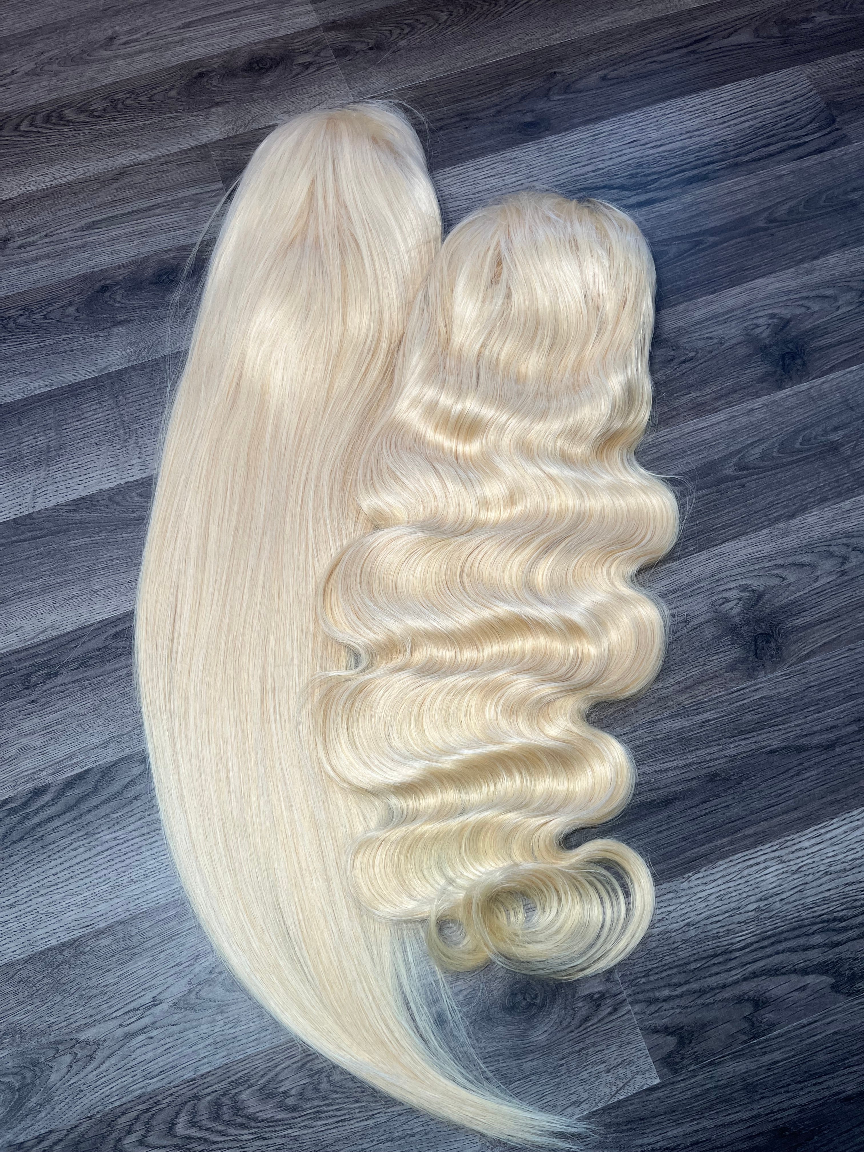 13X6"/13X4"/5X5" HD LACE BLONDE CUSTOM PRE-MADE 613 WIGS