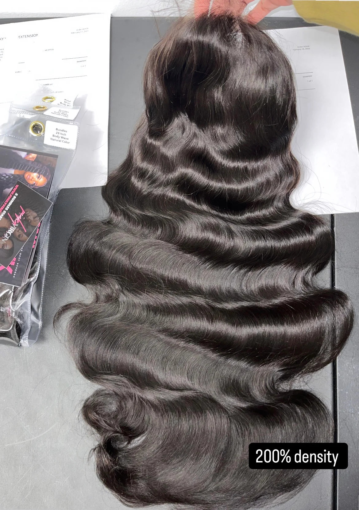 5X5 & 6X6 HD LACE 180-200% CUSTOM CLOSURE PREMADE WIGS 1B